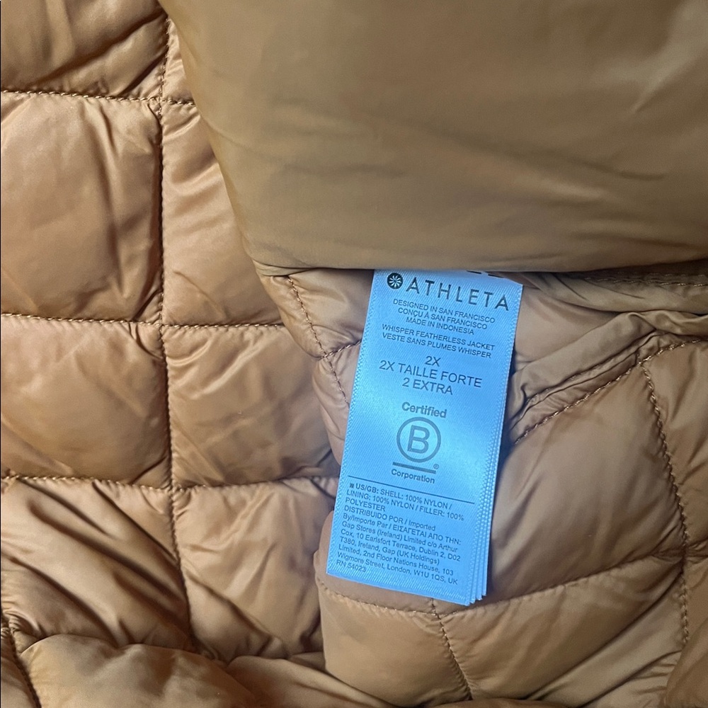 Athleta Puffer Jacket - Picture 4 of 6